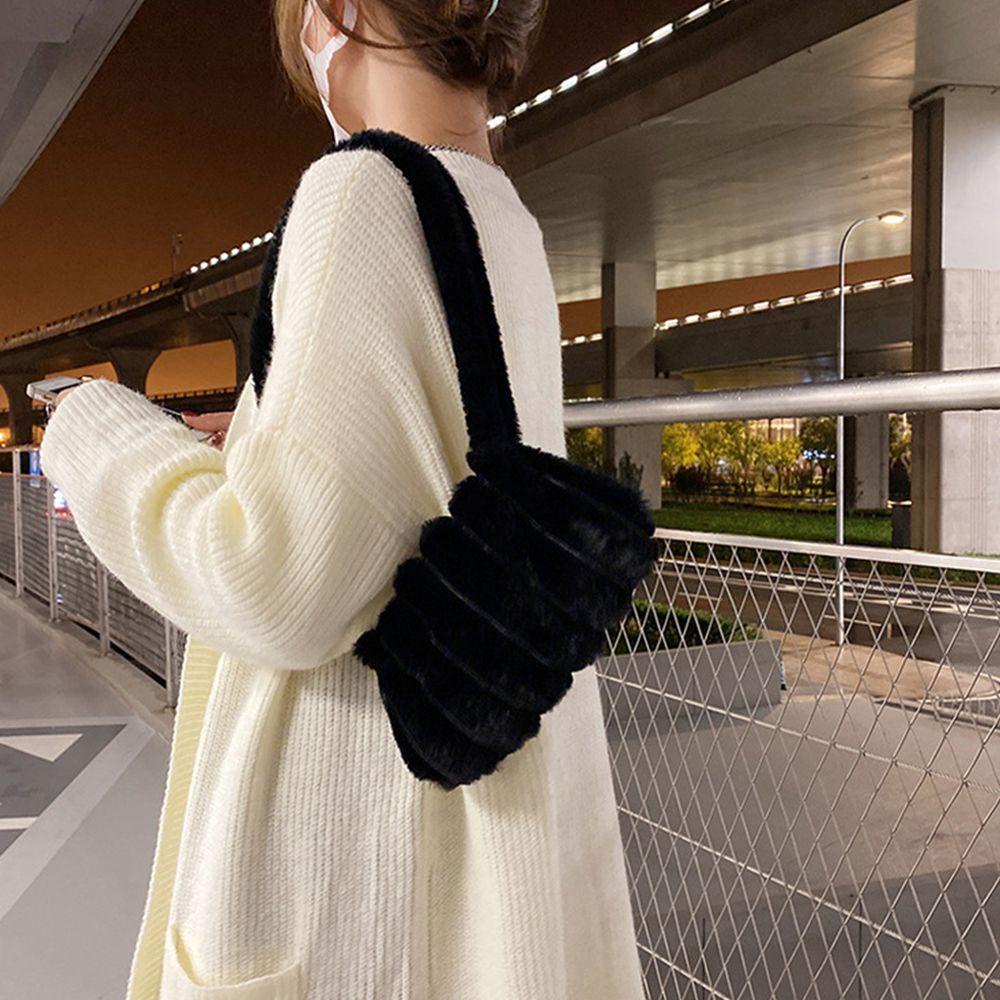 Túi Xách Đeo Vai Phủ Bông Cỡ Nhỏ Thời Trang MIHAN1