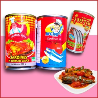 Cá Mòi Sốt Cà Chua Thailand Hichef 155gr