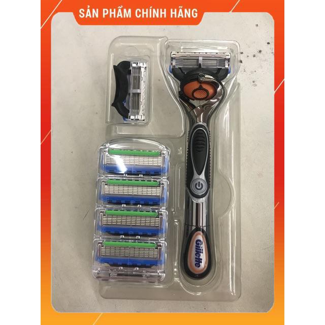 Hàng auth Dao cạo râu Gillette 5 lưỡi 1+6 lưỡi