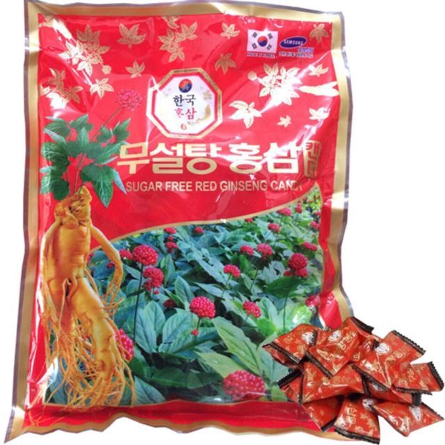 Kẹo Hồng sâm Hàn Quốc không đường 500g