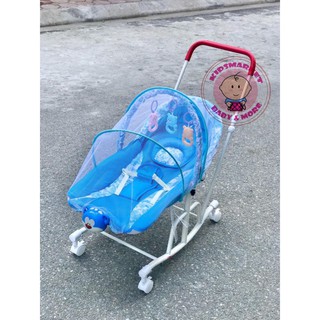 BN124 GHẾ RUNG ĐA NĂNG HANBEI (NHẠC + MÀN + BÁNH XE)