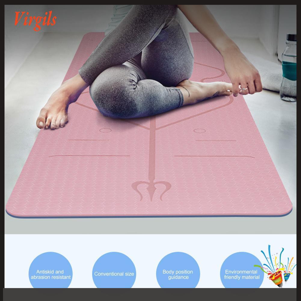 Thảm Tập Yoga Chống Trượt Kích Thước 1830x610 X 6mm