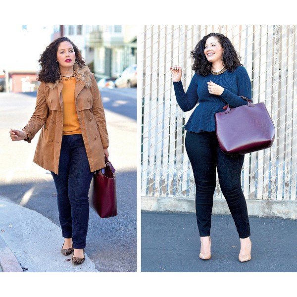 [Bigsize] Quần jean dài nữ màu đen muối tiêu hàng co giãn mạnh