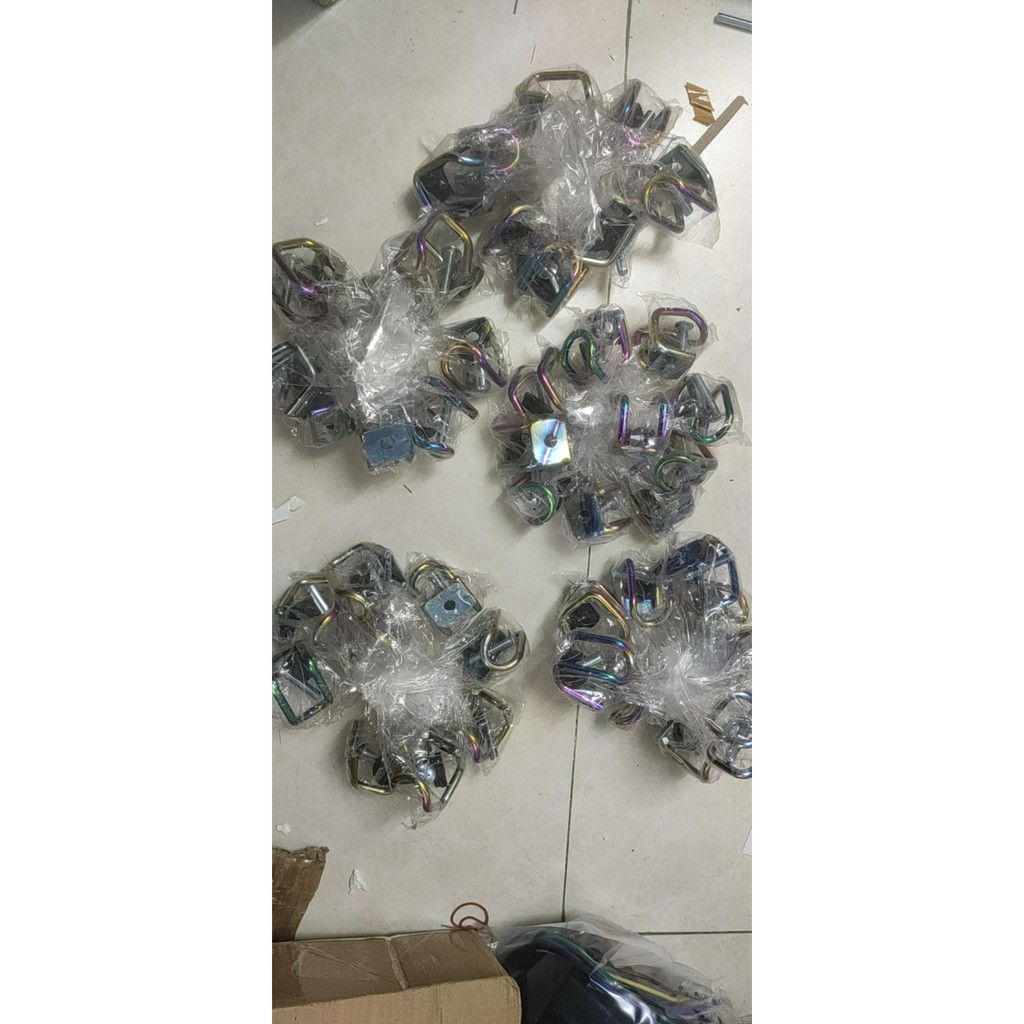 [Combo 50] Móc chữ U titan kèm ốc và đệm siêu đẹp