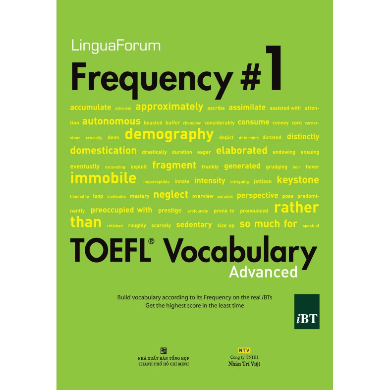 Sách - LinguaForum Frequency #1 TOEFL Vocabulary Advanced (kèm CD)
