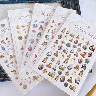 Sticker 3D - Hình Dán Móng Tay Thiên Thần Nhỏ