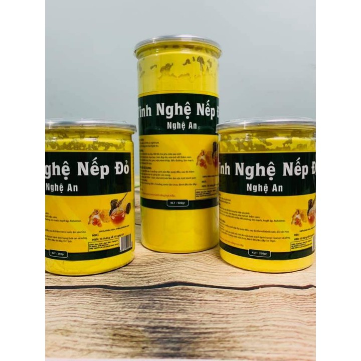 Tinh Bột Nghệ Nếp Đỏ Nghệ An Nguyên Chất 500g