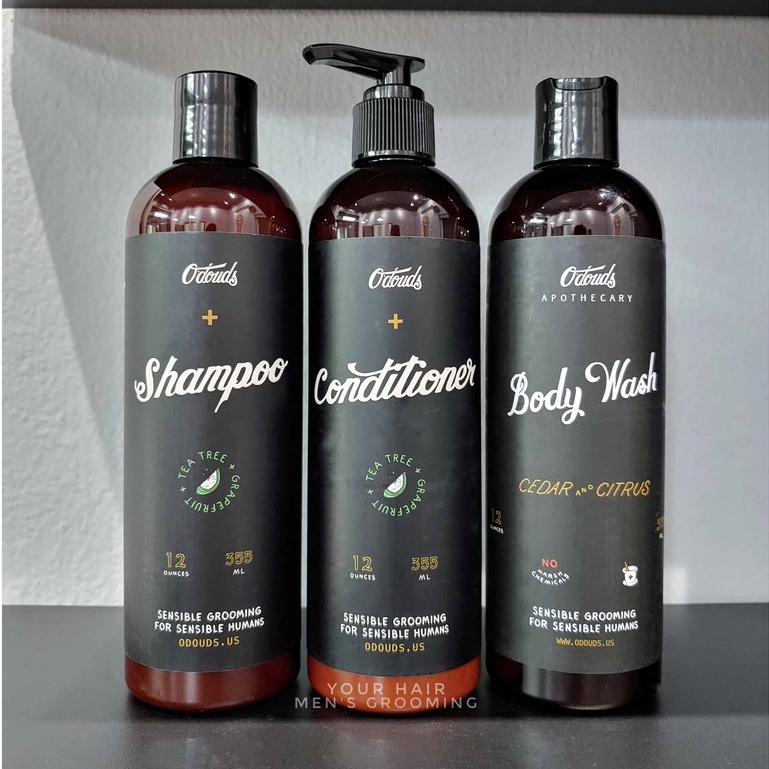 Dầu gội nuôi dưỡng mềm mượt tóc O'douds Shampoo - 355ml