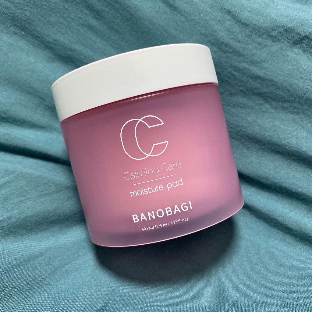 Toner dạng bông Banobagi Calming Care Moisture Pad (60miếng/125ml) (Chính hãng,tem chống hàng giả bộ công an - date 2023 | BigBuy360 - bigbuy360.vn