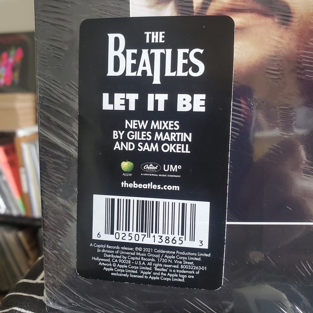 THE BEATLES - LET IT BE   - VINYL