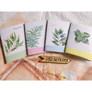 💥🌸 Sổ tay mini khổ A7 dễ thương, đường kẻ ngang