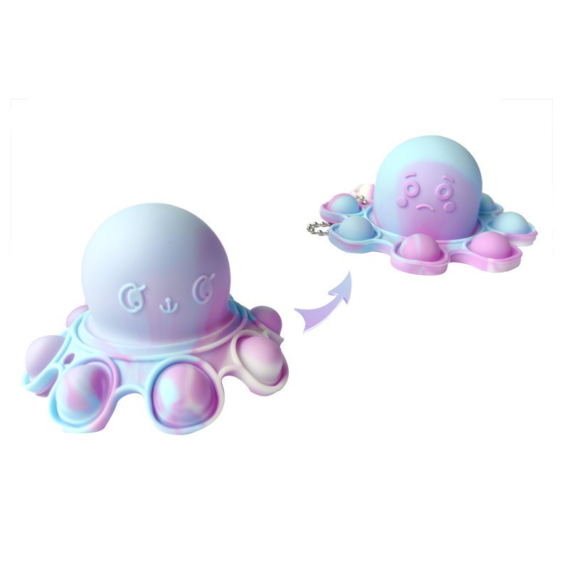 Đồ chơi bóng nhấn giảm căng thẳng hình bạch tuộc dễ thương cho bé