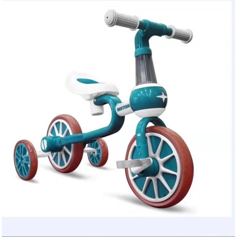 Xe chòi chân thăng bằng cho bé BABY KID mẫu 2020 4 bánh đồ chơi vận động có bàn đạp
