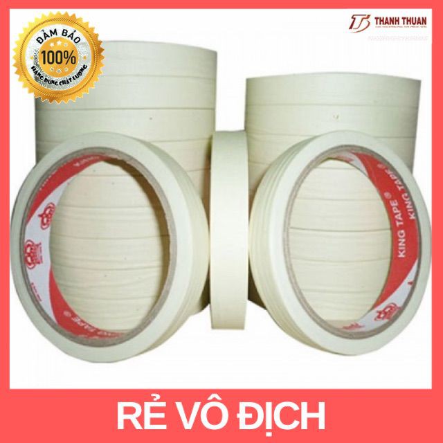 Băng keo giấy 1,2F (3 cuộn)