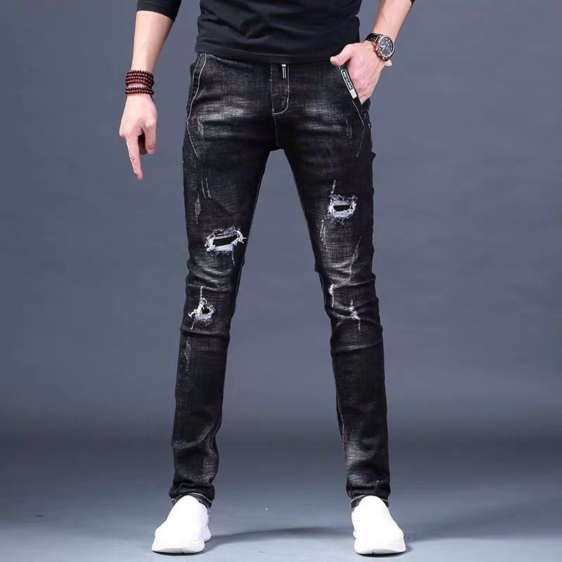 Quần Jean Nam, Quần Bò Nam, Chất Bò Co Giãn, Mẫu Mới Phong Cách Thời Trang LinhKute2207.