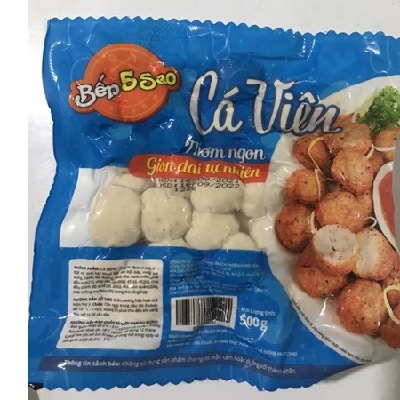 Cá viên Bếp 5 sao [500g] - ship nhanh SG