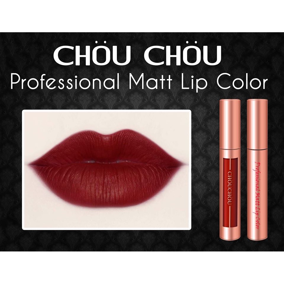 Son kem lì Chou Chou Professional Matt Lip Color | Thế Giới Skin Care