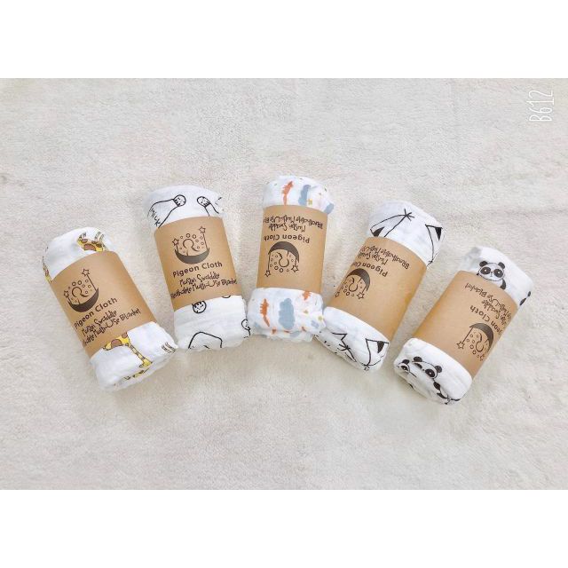 Khăn tắm cotton cho bé Aden Manny 100x115 cm, khăn tắm quấn đa năng cho trẻ - Monnie Kids