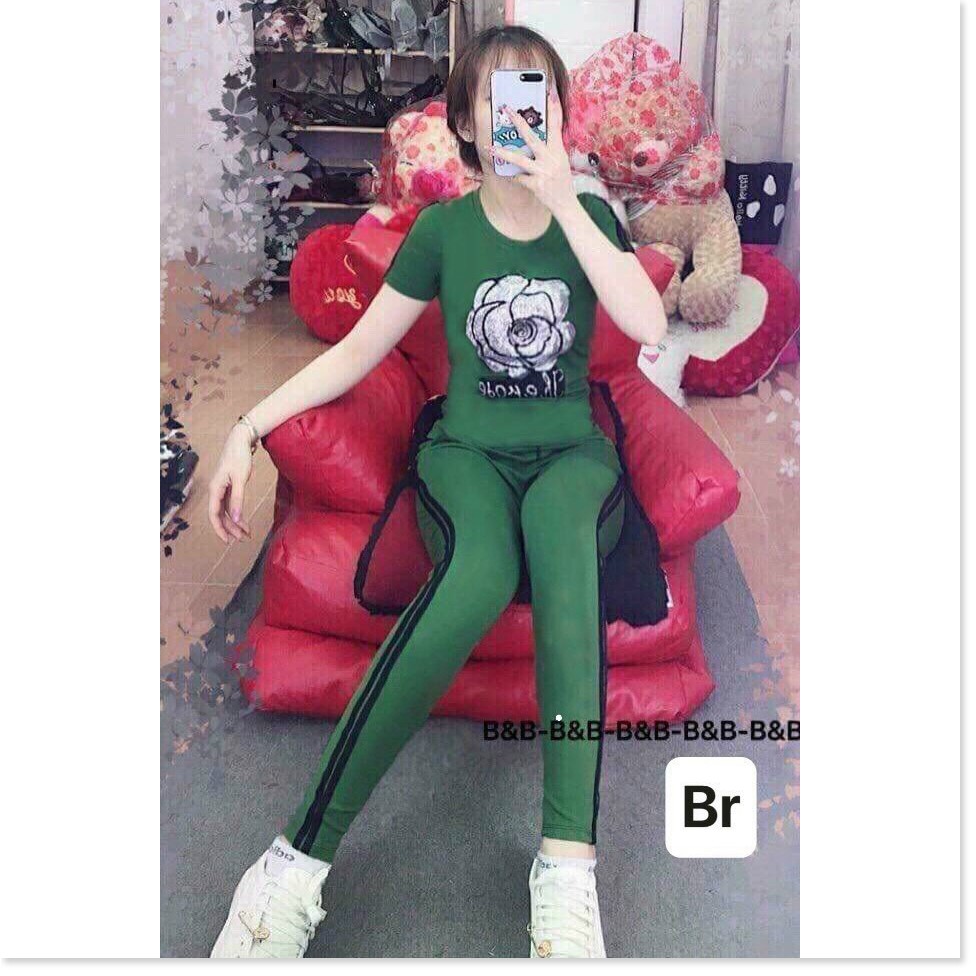 SET ĐỒ BỘ NỮ THUN,CHẤT LIỆU VÃI THOÁNG MÁT VÀ CO GIẢN 4C  THỜI TRANG KME.STORE