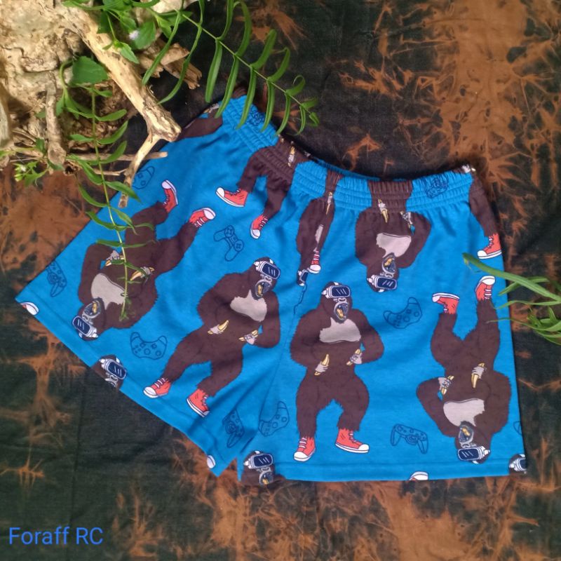 Quần đùi mặc nhà unisex dáng cơ bản cho cả nam và nữ