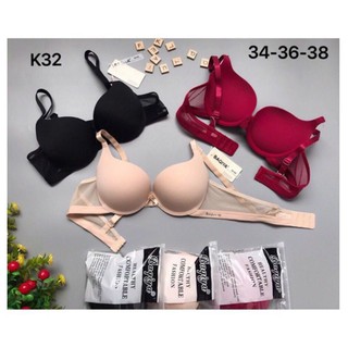 (Chính Hãng) -Áo lót su đẩy ngực dây lưng thông hơi cực đẹp K32