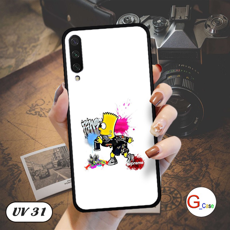 Ốp lưng nhám viền dẻo Xiaomi Mi A3 in hình