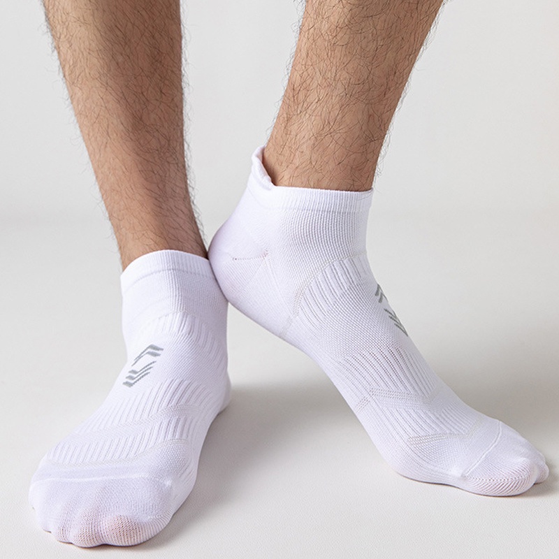 Vớ cotton cổ thấp siêu mỏng chống trượt thấm hút mồ hôi thoáng khí thoải mái cho nam và nữ