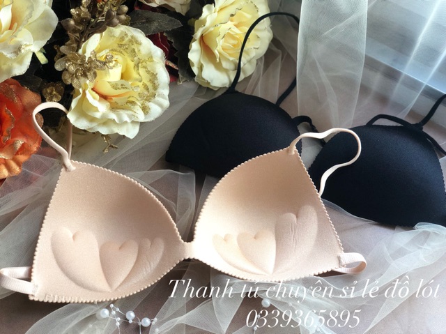 Áo bra dây mảnh gài sau đệm trái tim 818 Hàng Loại Đẹp | BigBuy360 - bigbuy360.vn