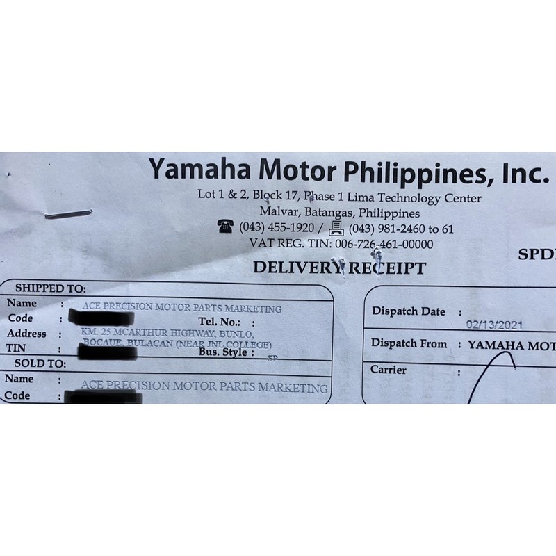 Thanh Trượt MIO i125 / NMAX / AEROX 2SX-E7653-00 YAMAHA Chính Hãng