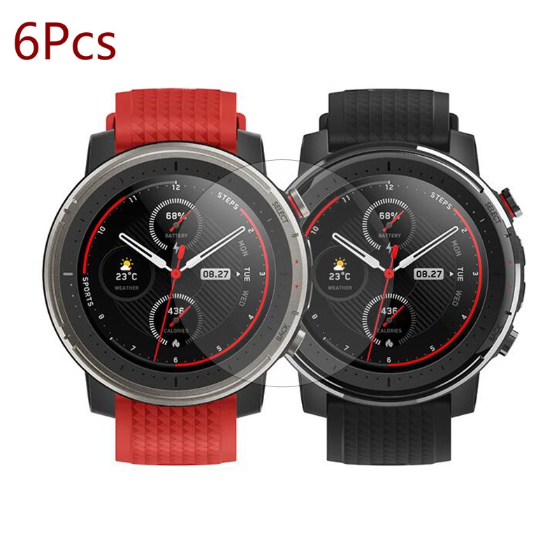 Bộ 6 miếng kính cường lực cho đồng hồ Huami Amazfit 2 Stratos 2 / Amazfit Verge Lite