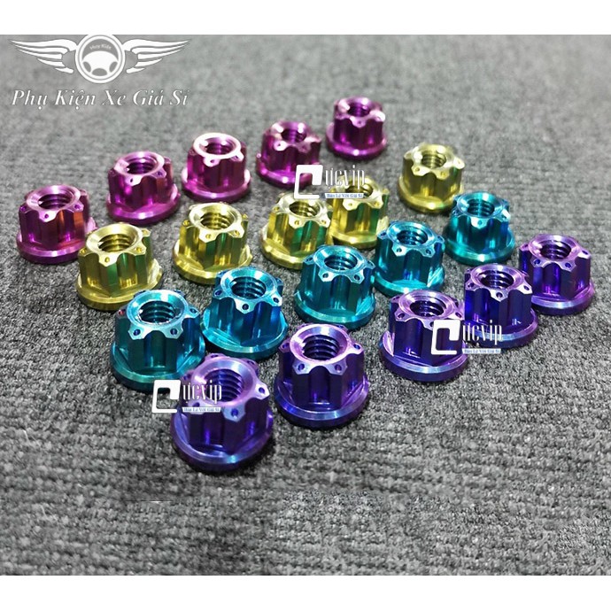 [Rẻ Vô Địch] - (3523) - Bộ 2 Tán Titan Thật GR5 5 Ly, 6 Ly
