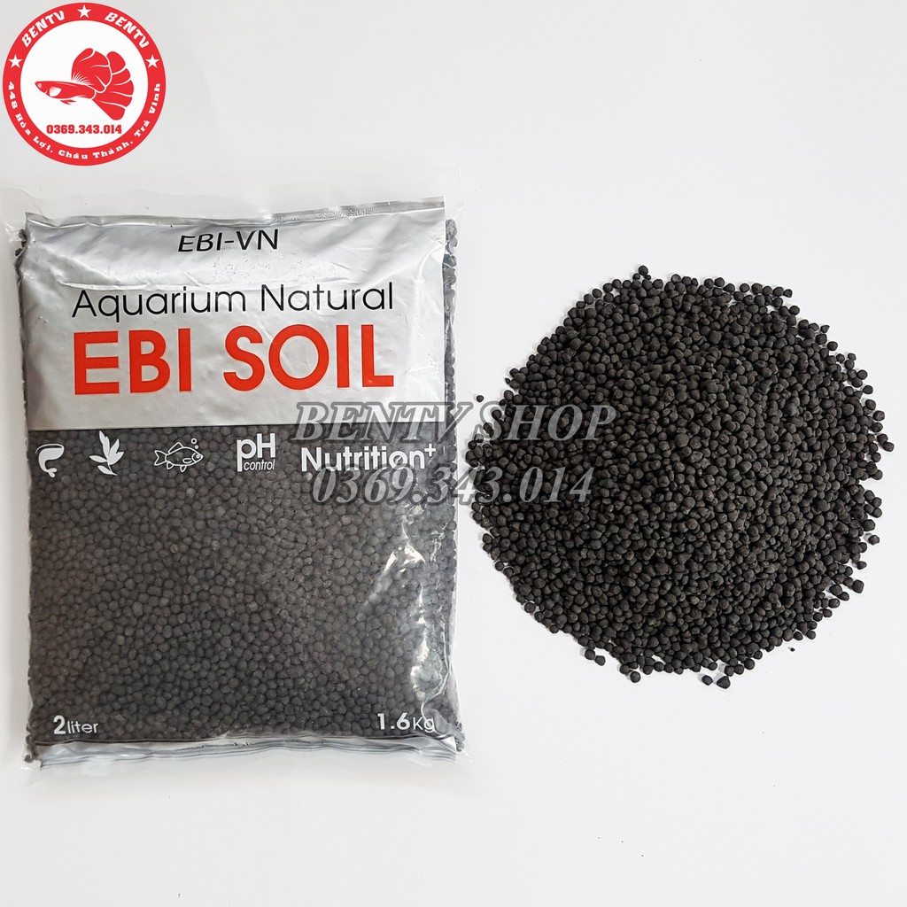 Phân Nền EBI Soil - Nền Thủy Sinh 2 Lít (1,6kg)