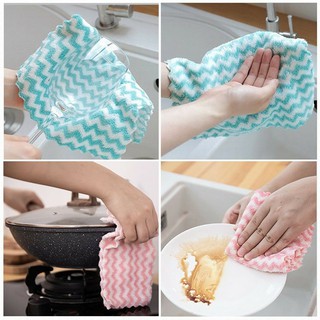 Set 5 khăn lau nhà bếp đa năng