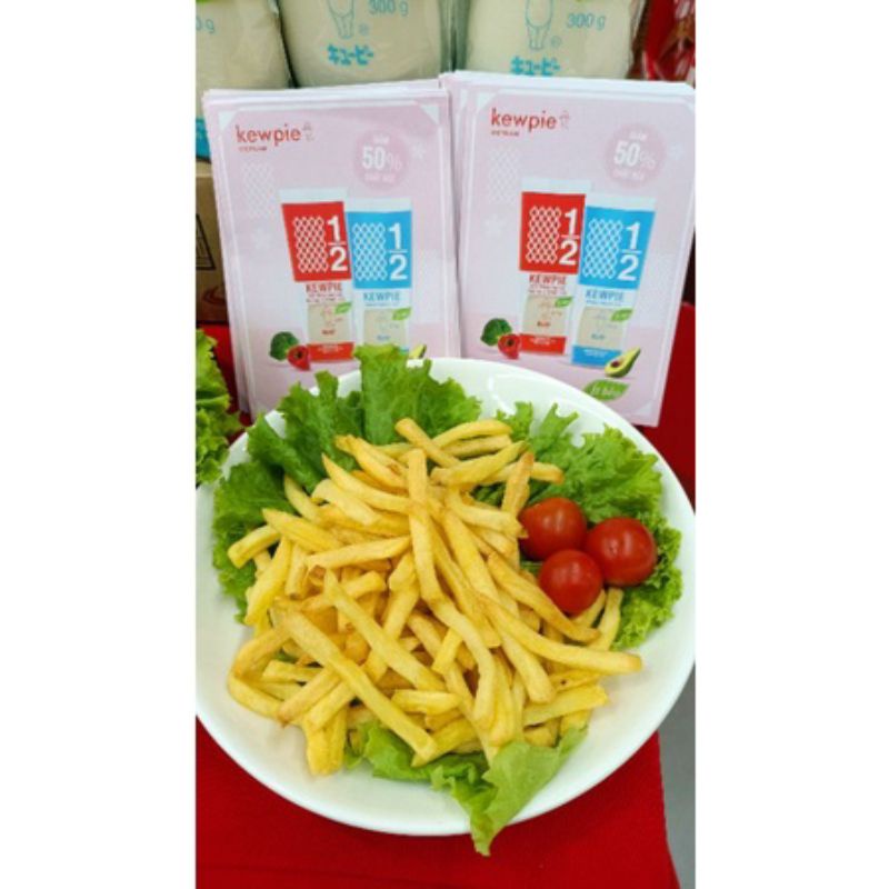Dành Cho Eatclean-Xốt Mayonnaise 1/2 ít Béo Kewpie/Dịu Ngọt 300gr