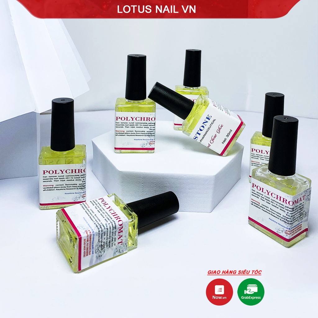 Nước sáng đá nail  Keystone, hàng nhập khẩu Mỹ chính hãng