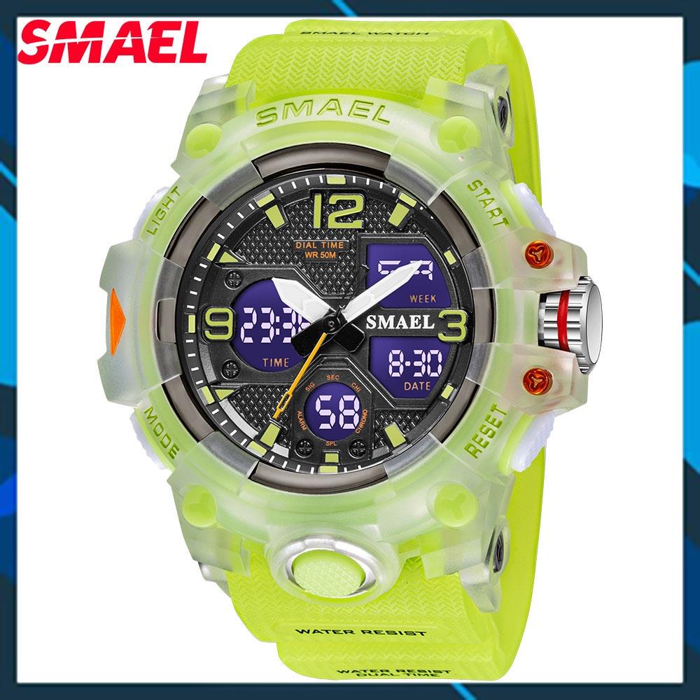 [HÀNG CHUẨN AUTH]Đồng hồ nam SMAEL,thể thao ngoài trời, đồng hồ đa chức năng ,chống thấm nước,BH 12 tháng,1 đổi 1 | BigBuy360 - bigbuy360.vn