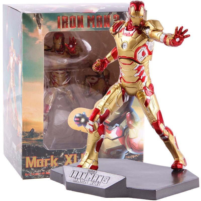 Mô Hình Nhân Vật Iron Man 3 Mark Xlii Mk 42 Tỉ Lệ 1 / 10