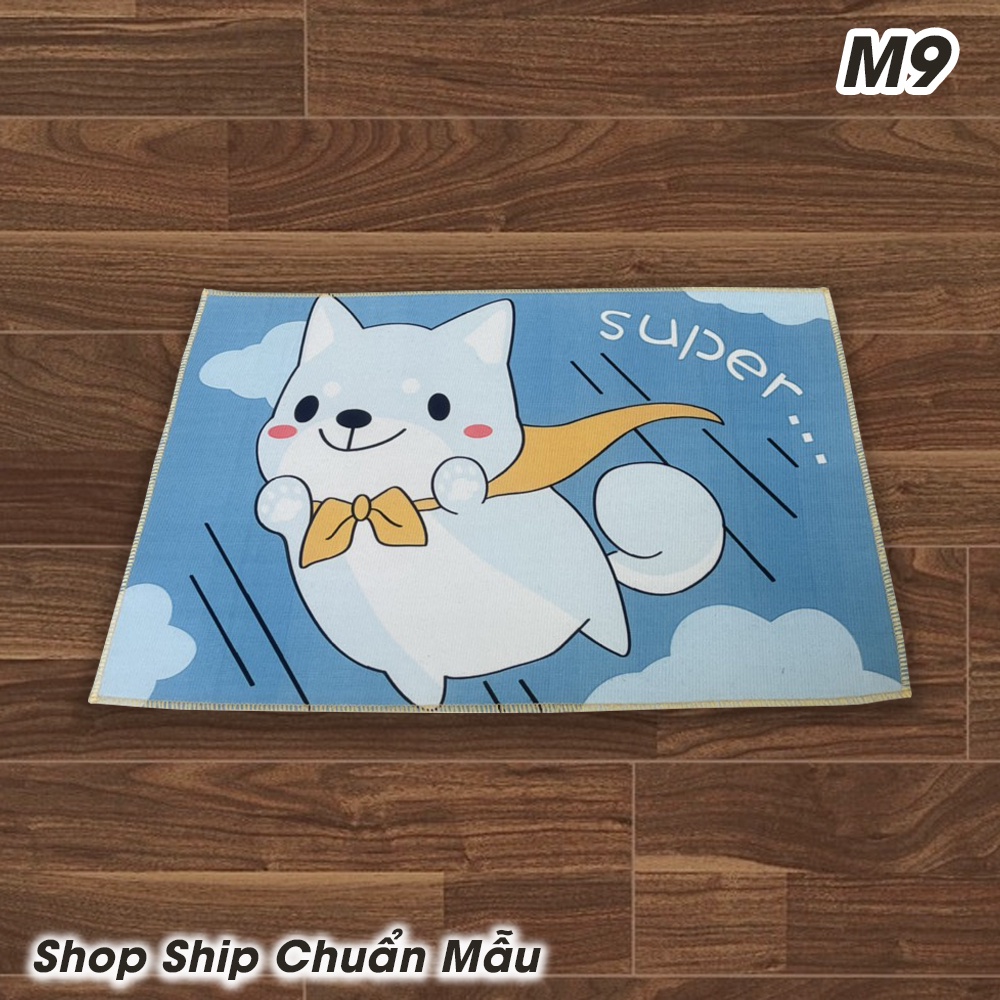 THẢM LAU CHÂN , THẢM CHÙI CHÂN 3D NHÀ TẮM , NHÀ BẾP 40x60CM