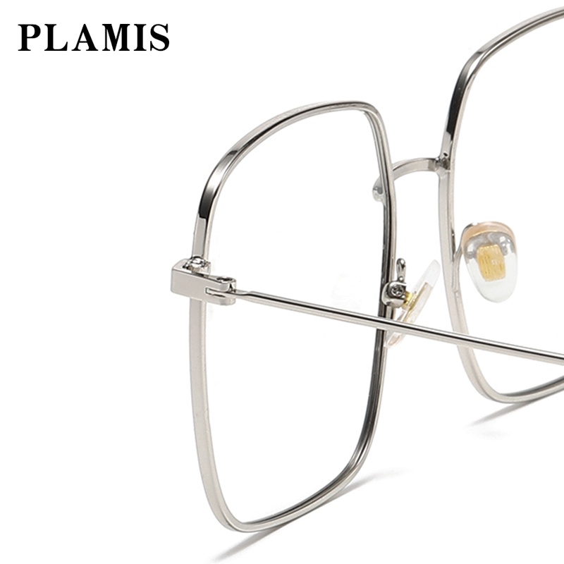 Mắt kính PLAMIS gọng kim loại chống bức xạ chống ánh sáng xanh thời trang cho nam nữ
