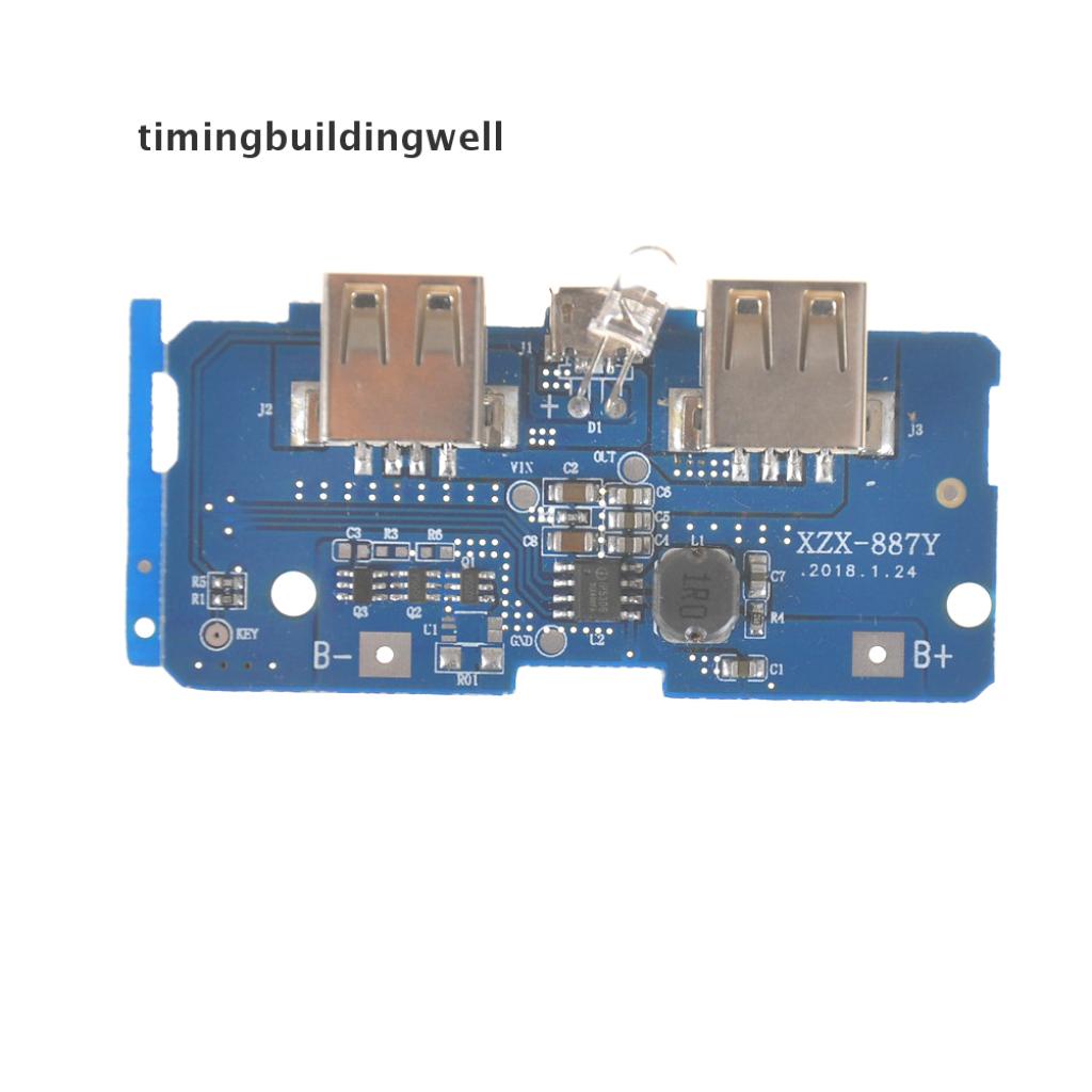 Bảng Mạch Sạc Dự Phòng Usb Kép 5v 2a