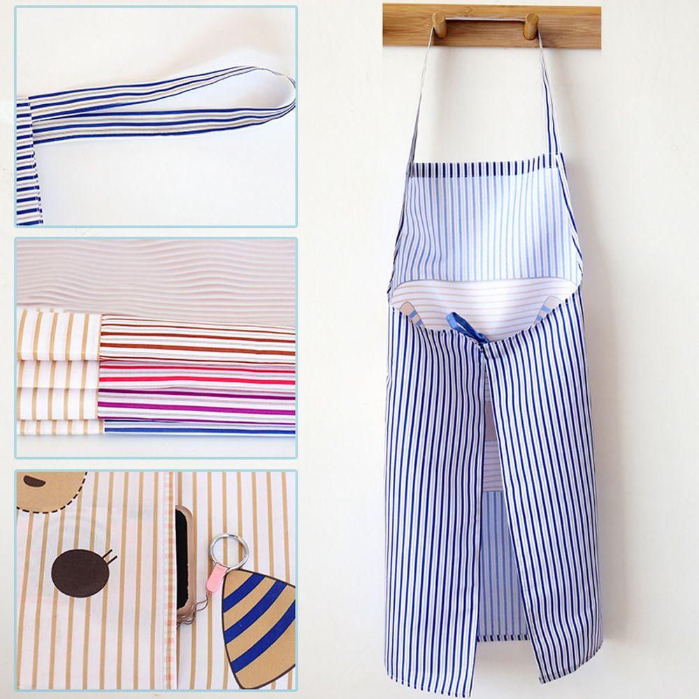 CONOPERY Tạp Dề Nấu Ăn Bằng Polyester Chống Nước Chống Dầu In Hình Heo Hoạt Hình Cho Nhà Bếp