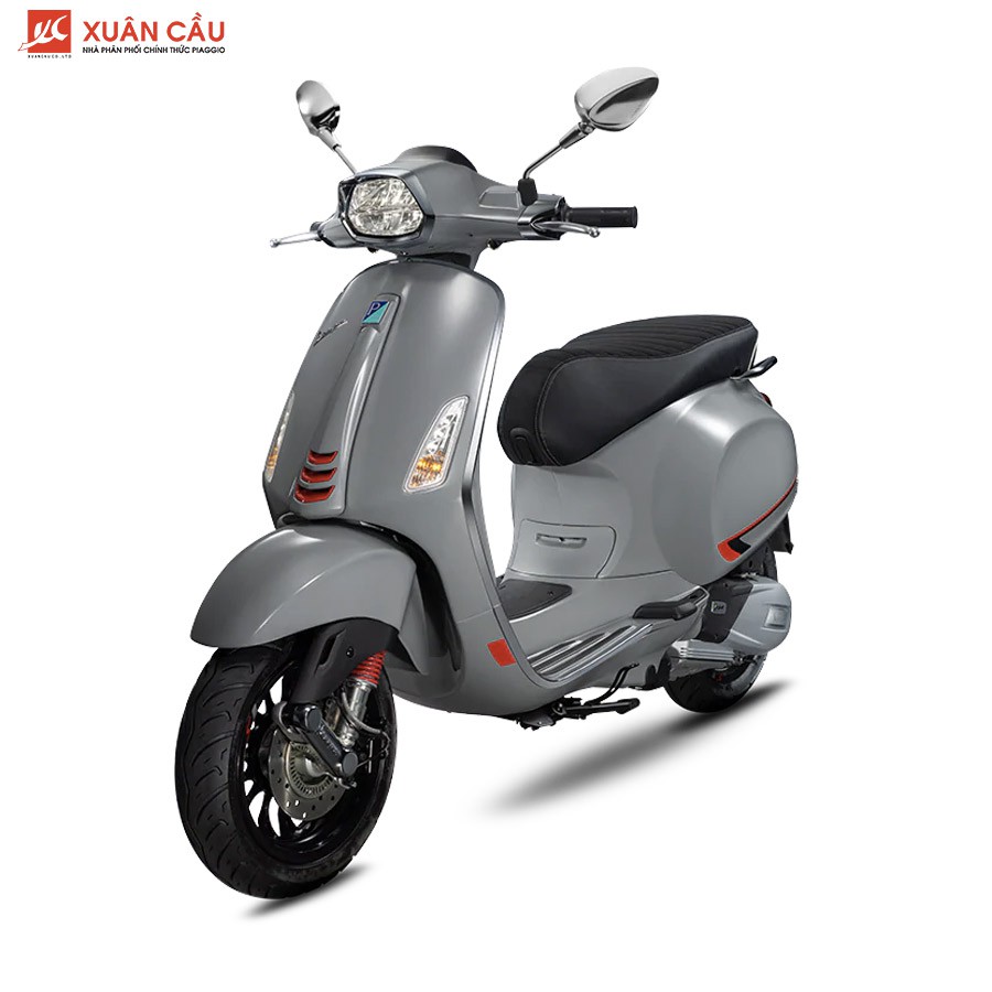 Xe máy Vespa Sprint S Xám 125 iGet - Mới 100%