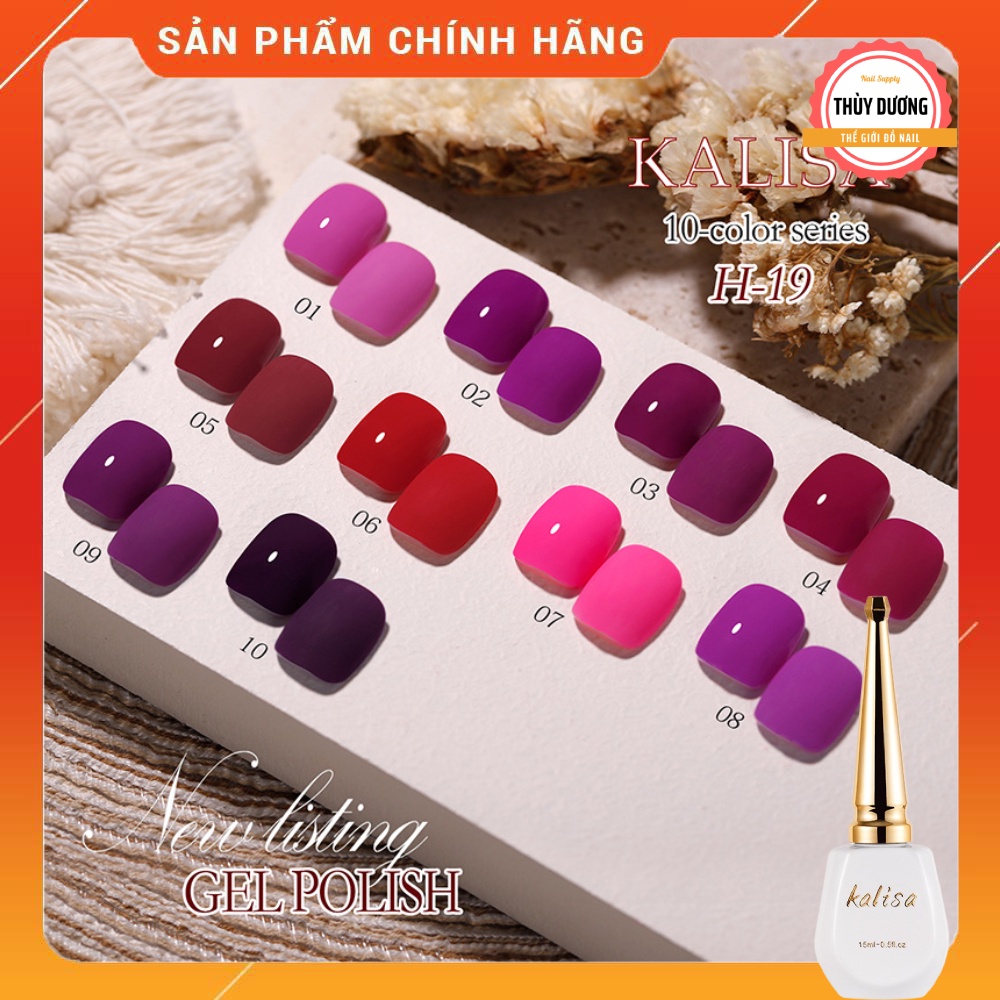 Sơn gel Kalisa cao cấp chính hãng mã H-19 15ml