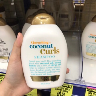 Dầu gội/ xả OGX Quenching Coconut Curls 385ml