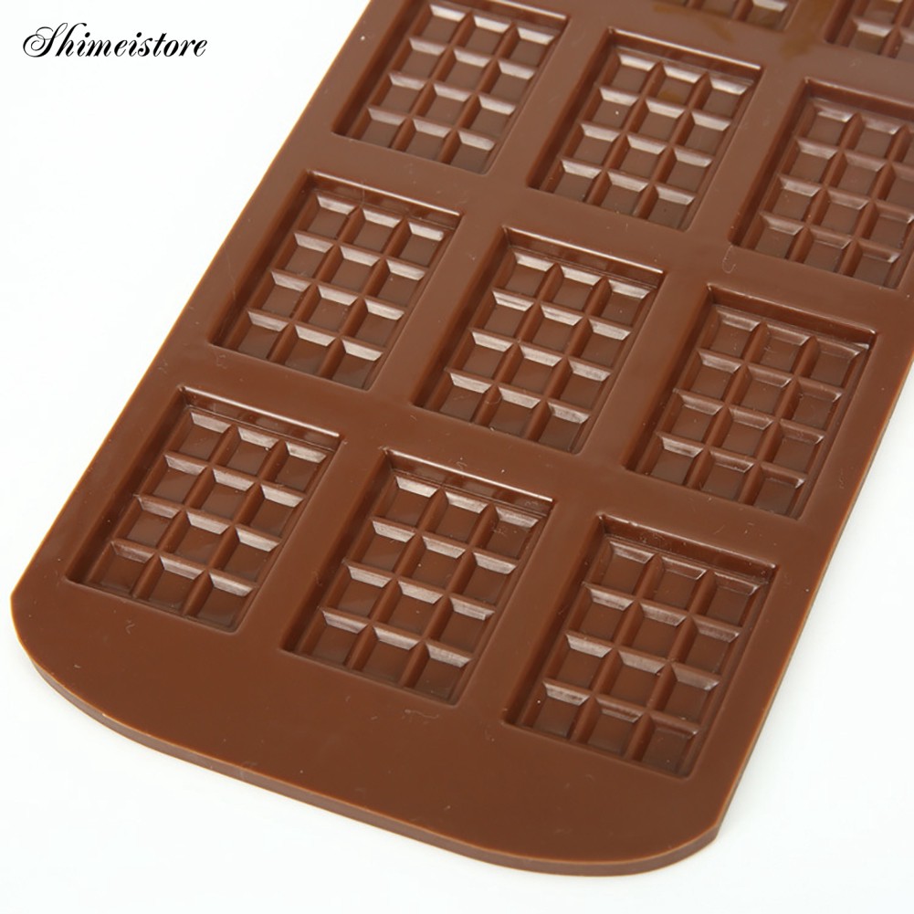 Khuôn Silicone Làm Bánh Waffle / Chocolate Tiện Dụng
