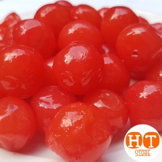 0,5 kg mứt cherry đỏ loại ngon giòn