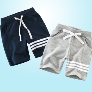 Quần áo trẻ em set 2 chiếc quần bé trai, họa tiết 3 sọc đùi. quần áo bé trai đồ cho bé chất cotton cao cấp