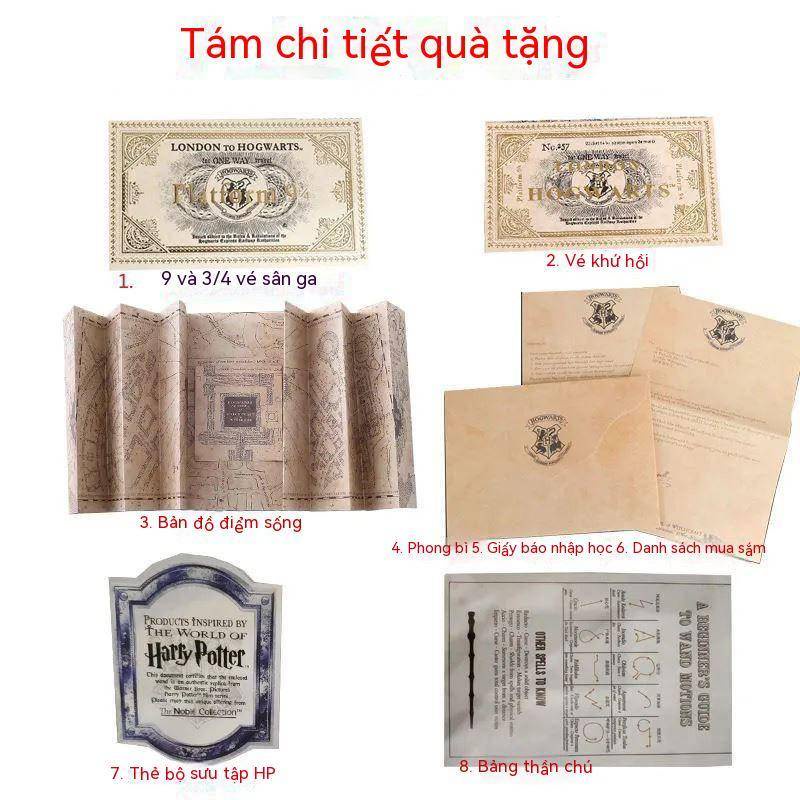 Harry Potter wand around the magic wand movie with the same style children's magic wand Hermione Dumbledore hot selling Harry Potter COS performance magic wand new non-luminous models