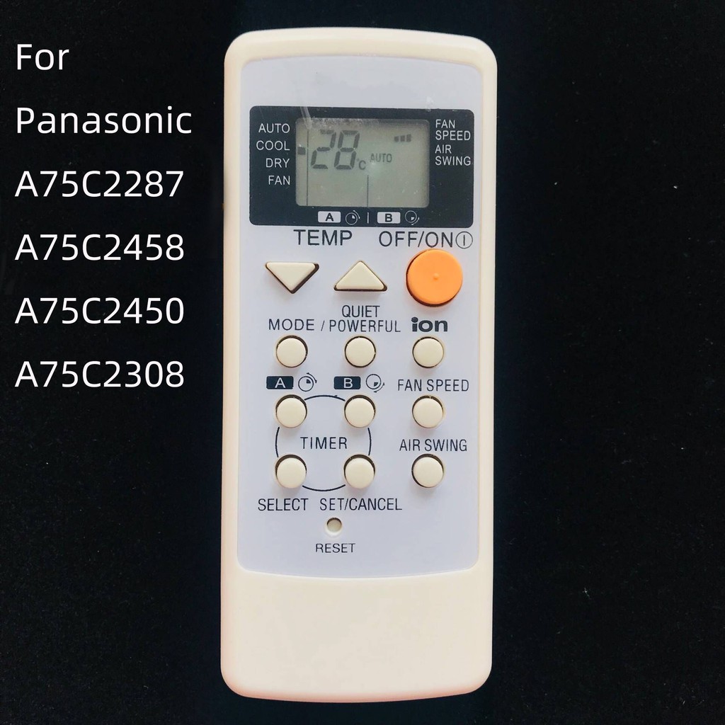 Điều khiển từ xa cho máy lạnh Panasonic A75C2287 2450 2308 2458