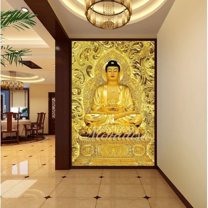 tranh đính đá phật A Di Đà y8094(50*70)